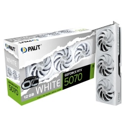 Tarjeta Gr�fica Palit GeForce Rtx5070 White OC 12 GB
