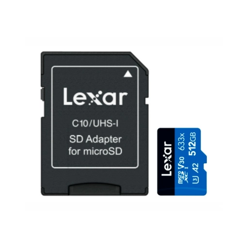 Tarjeta de Memoria Lexar Blue 633x 512 GB UHS-I A2