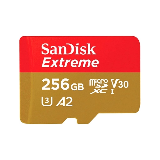 Tarjeta de Memoria SanDisk Extreme MicroSD 256 GB UHS-I
