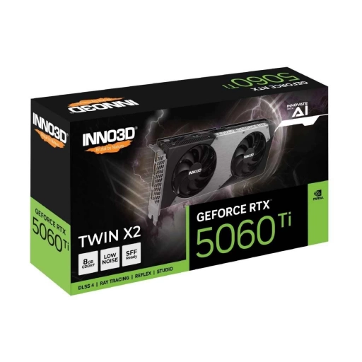 Tarjeta de Video Inno3D GeForce RTX 5060 Ti Twin X2 8 GB