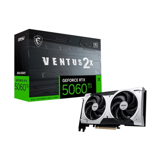 Tarjeta de Video MSI GeForce RTX 5060 Ti Ventus 2X OC