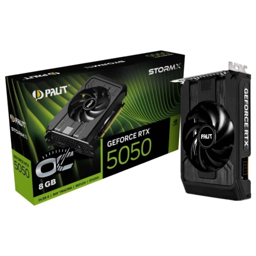Tarjeta de Video Palit GeForce RTX 5050 StormX OC 8 GB GDDR6