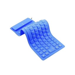 Teclado Flexible USB en Espa�ol Impermeable con Cable