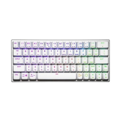 Teclado Gamer Cooler Master SK622 Blanco Switch Red