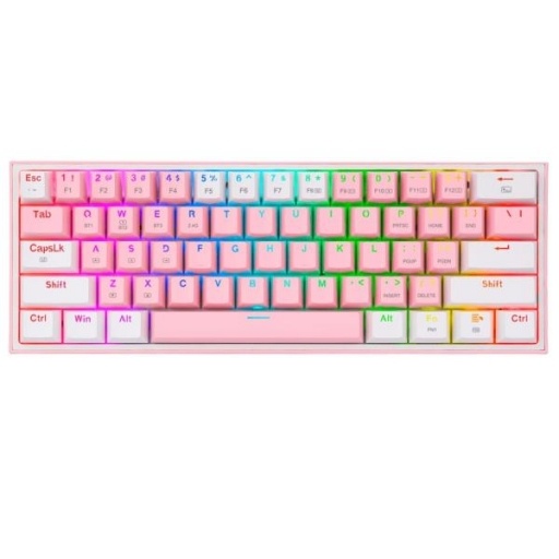 Teclado Gamer Redragon K616 Fizz Pro Blanco RGB