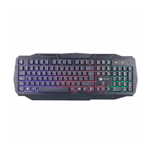 Teclado Gamer X-Lizzard XZZ-TE-01 RGB Espa�ol Negro USB