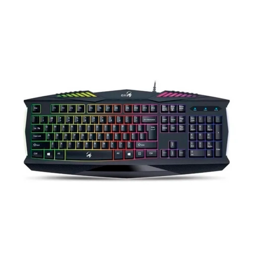 Teclado Gamer Genius K220 USB Espa�ol Retroiluminado 7 Colores