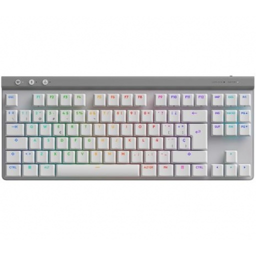 Teclado Gamer Logitech G515 LIGHTSPEED TKL RGB bajo
