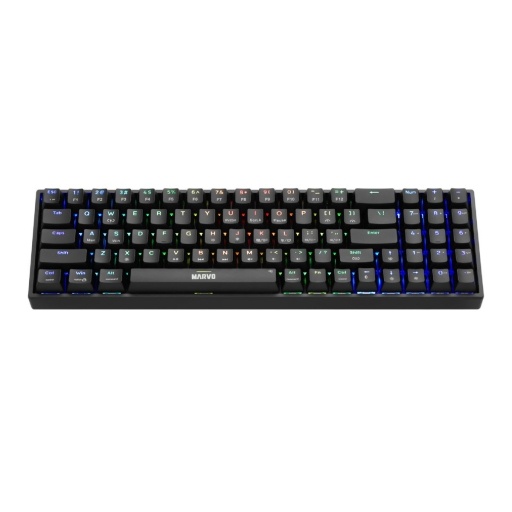 Teclado Gamer Marvo KG956 Mec�nico 75 Switch Yellow Negro