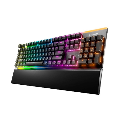 Teclado Mec�nico Be Quiet Light Mount Silencioso RGB USB