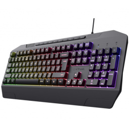 Teclado Gamer Trust GXT836 Evocx RGB Espa�ol Negro