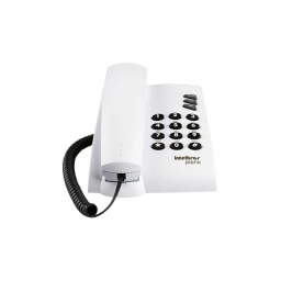 Tel�fono Fijo Intelbras Pleno Blanco para Mesa o Pared