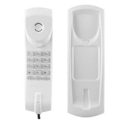 Tel�fono Fijo Intelbras TC 20 Blanco para Mesa o Pared