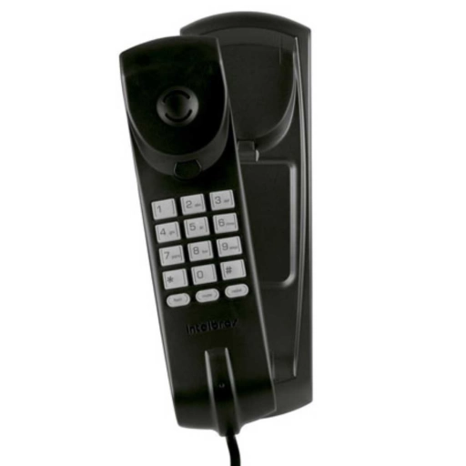 Tel�fono Fijo Intelbras TC 20 Negro para Mesa o Pared