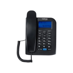 Tel�fono Fijo Intelbras TC 60 ID Negro con Pantalla