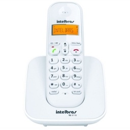Tel�fono Inal�mbrico Intelbras TS 3110 ID Blanco Dect
