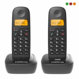 Tel�fono Intelbras TS2512 Inal�mbrico D�o Negro