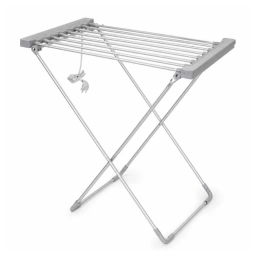 Tendedero El�ctrico Calefaccionado Plegable 120 W Blanco