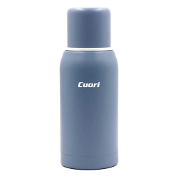 Termo Cuori Botti 750 ml Acero Inoxidable Azul Tapa Taza