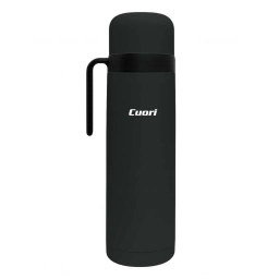 Termo Cuori Tero 1 litro Acero Inoxidable Negro