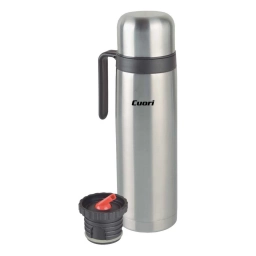 Termo Cuori Tero 1 litro Acero Inoxidable Plateado