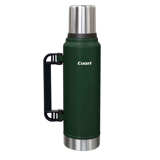 Termo Cuori Trueno 1.3 Litros Acero Inoxidable Verde