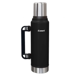 Termo Cuori Trueno 1,3 litros Acero Inoxidable Negro