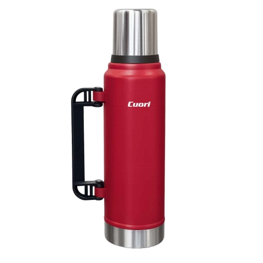 Termo Cuori Trueno 1,3 litros Acero Inoxidable Rojo