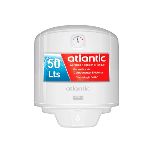 Termotanque Atlantic VM 50 D400S Blanco 1.500 W Vertical