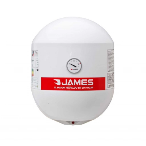 Calefon Termotanque James 30 Litros Cil�ndrico Acero Clase A