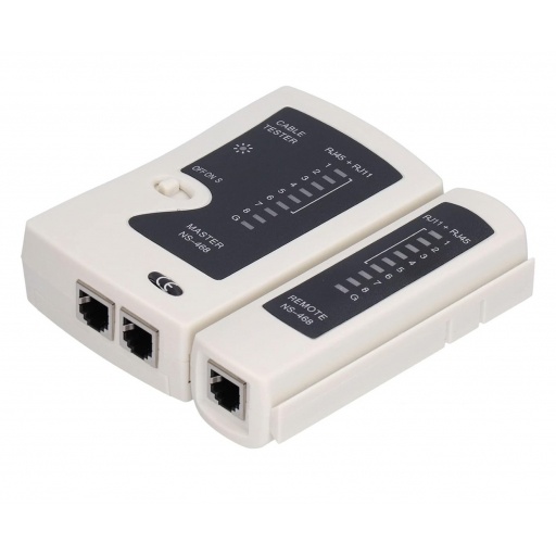Tester de Cables NRG+ UTP RJ45 RJ11 con Prueba R�pida