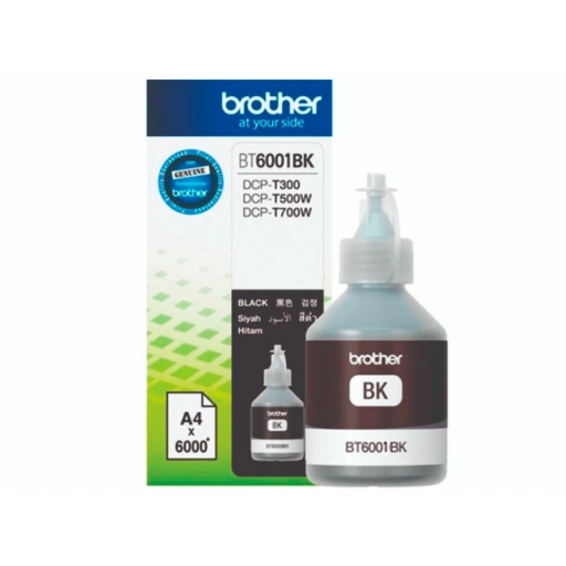 Tinta Brother BT6001 Negro 6000 copias Original