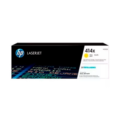 Toner HP LaserJet 414X Amarillo Rinde 7500 Copias