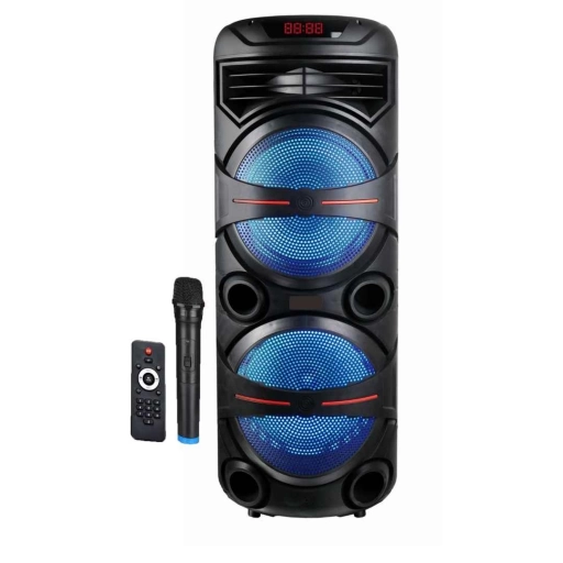 Torre de sonido Nordmende doble 12'' bluetooth con microfono