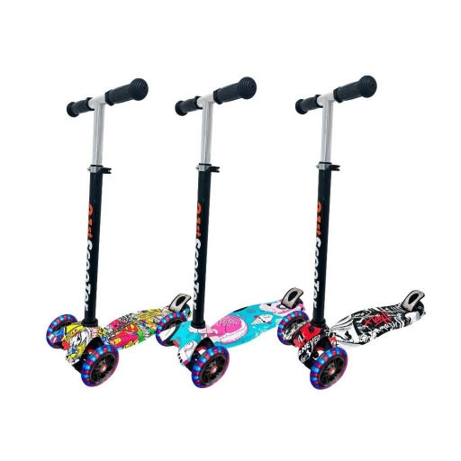 Tripat�n Ledstar Scooter con Luces LED y Altura Regulable