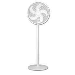 Ventilador De Pie Xion Slim Design 40cm 5 Aspas 3 Velocidades