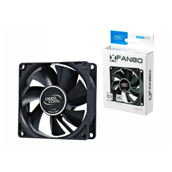 XFan 80mm: Silencioso y potente. Rodamiento hidr&aacute;ulico para mayor durabilidad.