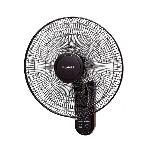Ventilador de Pared James VWJ 00931 3 Velocidades Negro