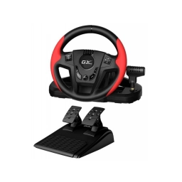 Volante Genius SpeedMaster con Pedales Y Cambios USB