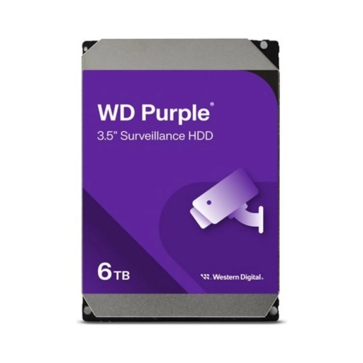 Disco duro WD Purple 6TB WD64PURZ 3.5" SATA 5400RPM videovigilancia