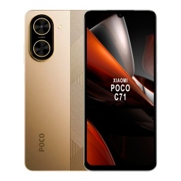 Xiaomi Poco C71 4G 4GB 64GB camara 32MP dorado