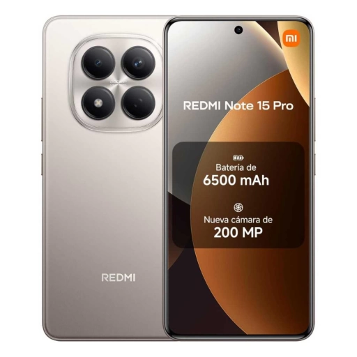 Xiaomi Redmi Note 15 Pro 12GB 512GB 200mp 4g Titanio